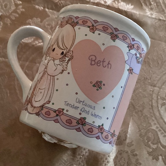 1994 Vintage Precious Moments Personalized Name “Beth" Mug - Picture 4 of 7